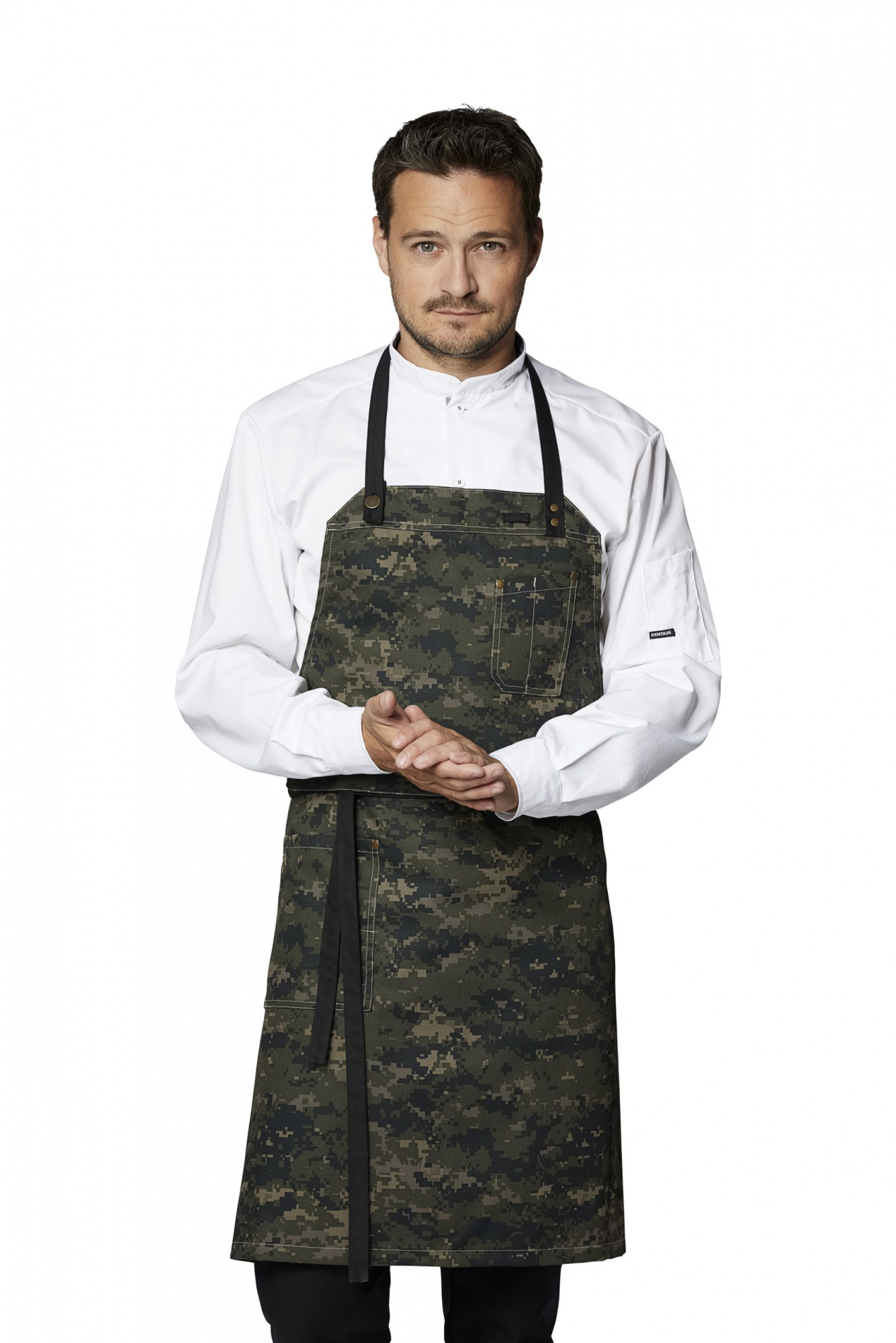 ФАРТУК ПОВАРСКОЙ С ГРУДКОЙ АРТ. 30360-1410-0-0-528 ХАКИ КАМУФЛЯЖ