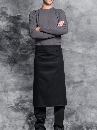 ФАРТУК MASSALA ПОВАРСКОЙ ЧЕРНЫЙ